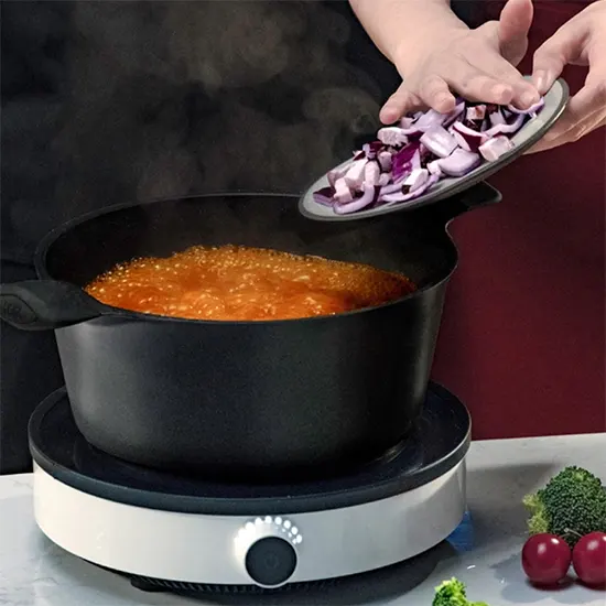 Xiaomi Teflon Platinum Plus Non-Stick Stock Pot With Lid (HU0072)