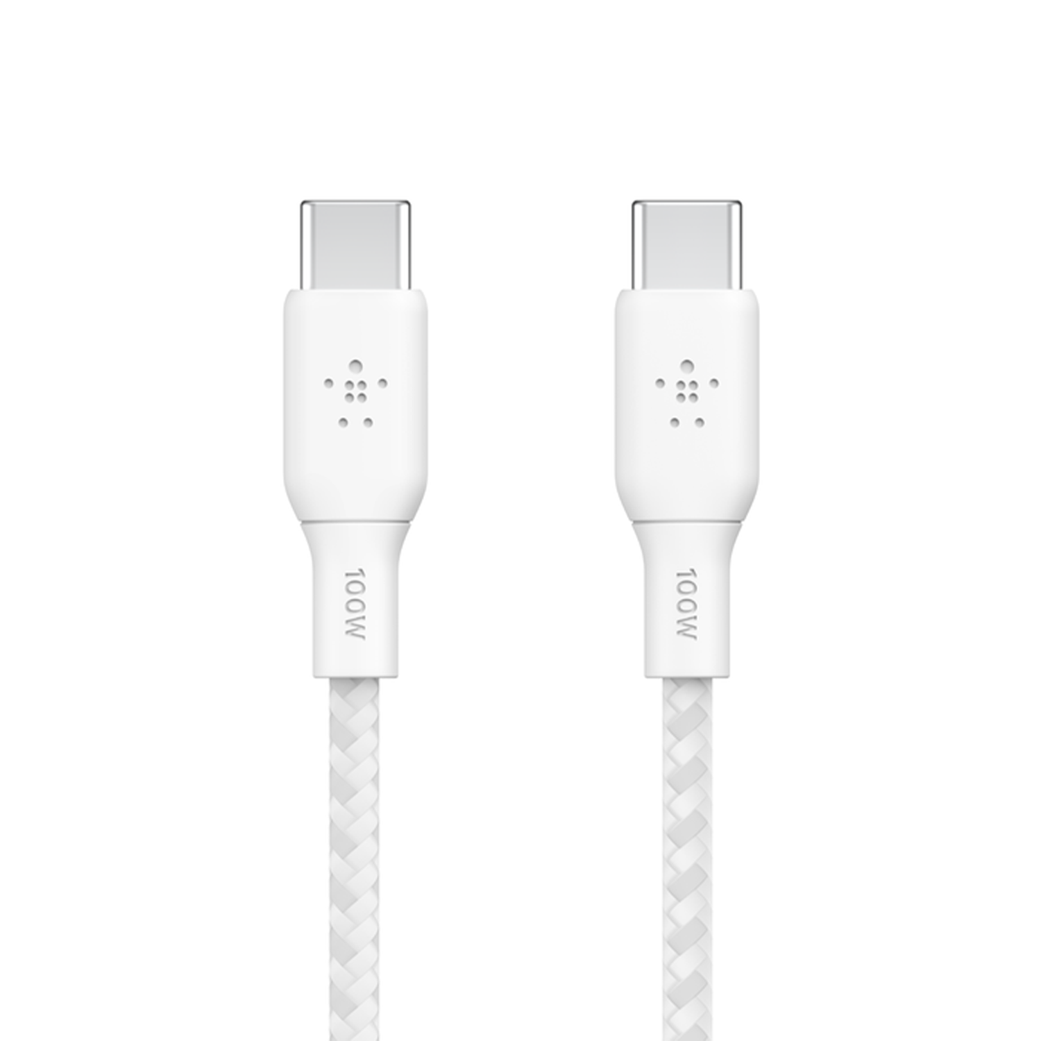 Belkin PVC USB-C To USB-C 2M Cable White Belkin PVC USB-C To USB-C 2M Cable White