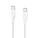 Belkin PVC USB-C To USB-C 2M Cable White 