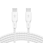 Belkin PVC USB-C To USB-C 2M Cable White 