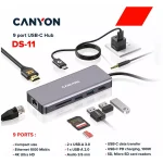 Canyon 9 Port USB-C Hub DS-11