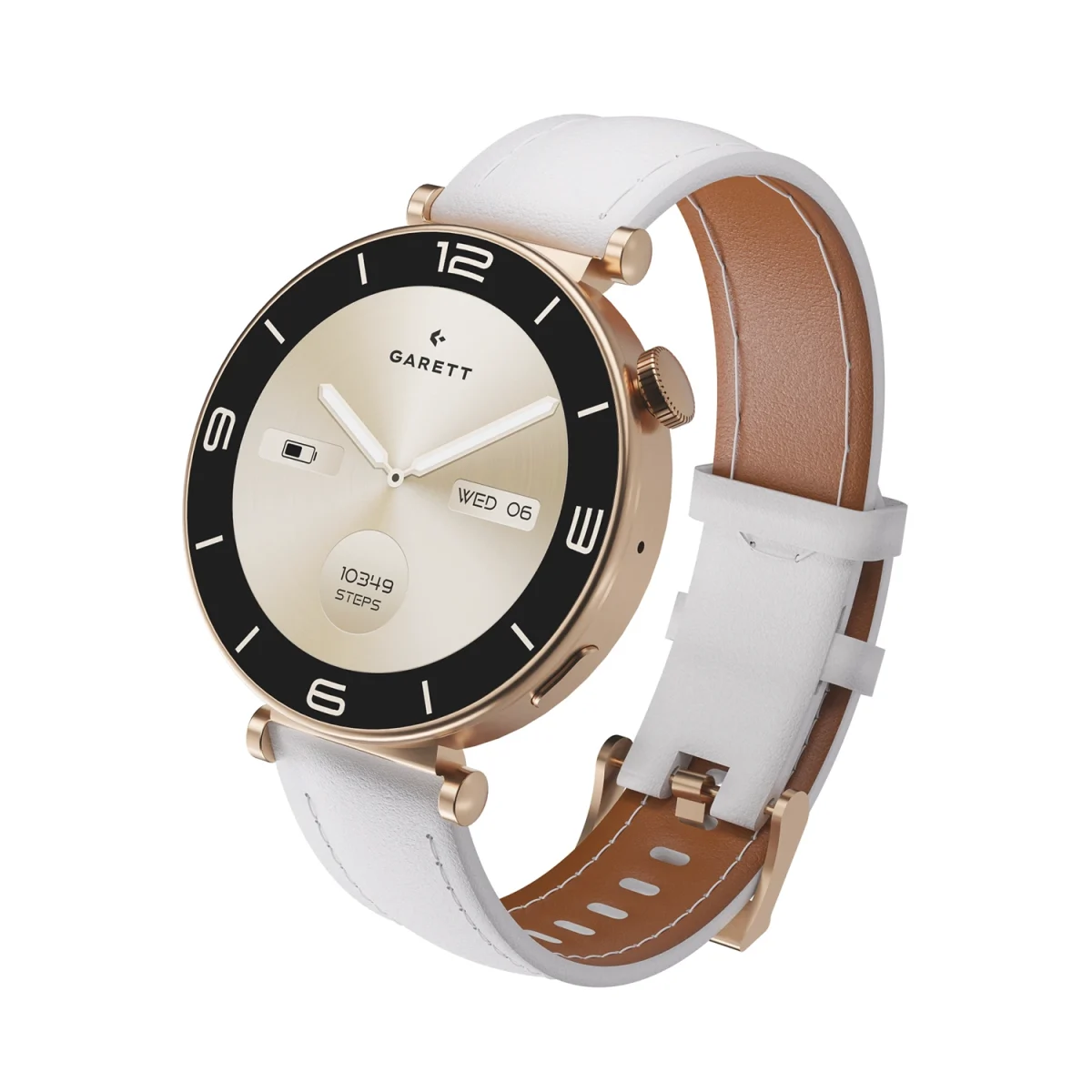 Smartwatch Garett Rose Gold Solid steel