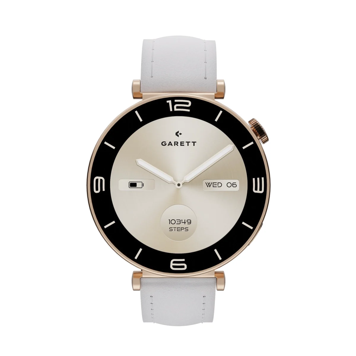 Smartwatch Garett Rose Gold Solid steel