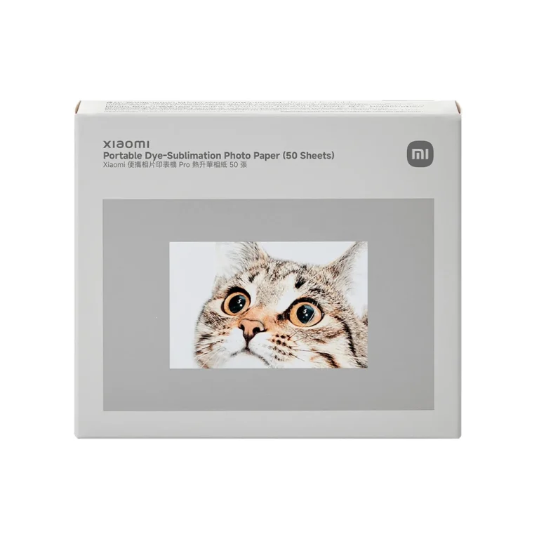 Xiaomi Portable Dye-Sublimation Photo Paper (50 Sheets)