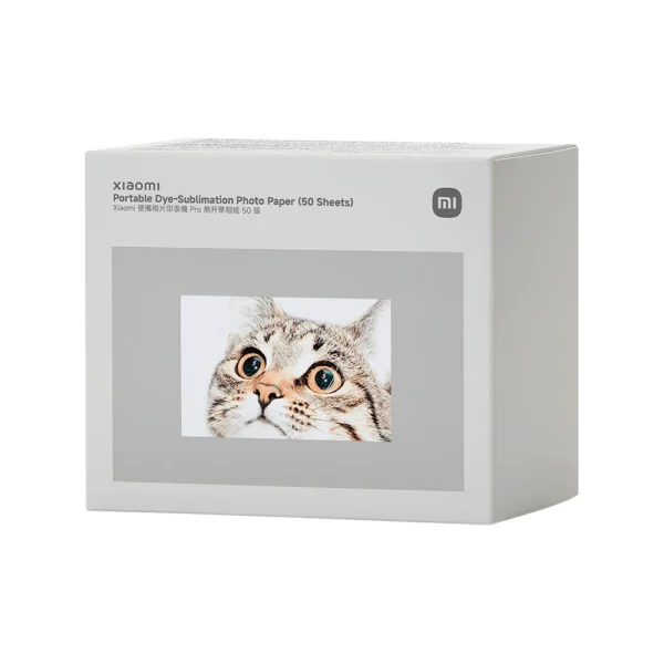 Xiaomi Portable Dye-Sublimation Photo Paper (50 Sheets)