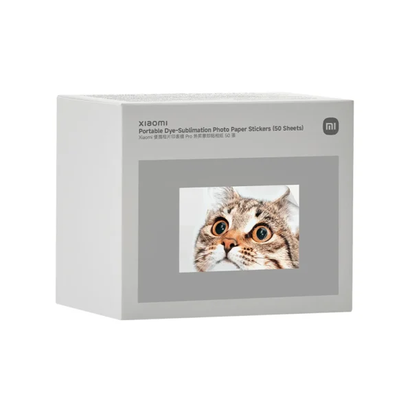 Xiaomi Portable Dye-Sublimation Photo Paper Stickers (50 Sheets)