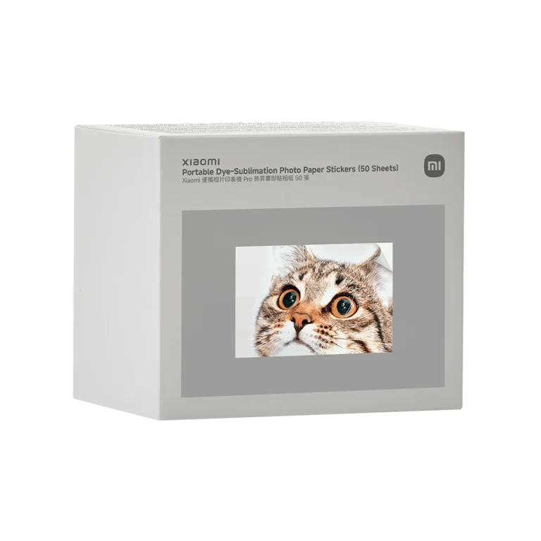 Xiaomi Portable Dye-Sublimation Photo Paper Stickers (50 Sheets)